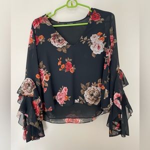 Like New Floral Blouse